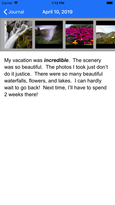 Scriptio - Daily Journal/Diary Screenshot 3 - AppWisp.com Scriptio - Daily Journal/Diary Screenshot 3 - AppWisp.com