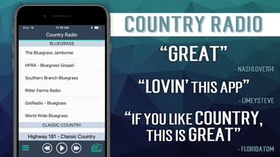 Screenshot #2 pour Radio Country+