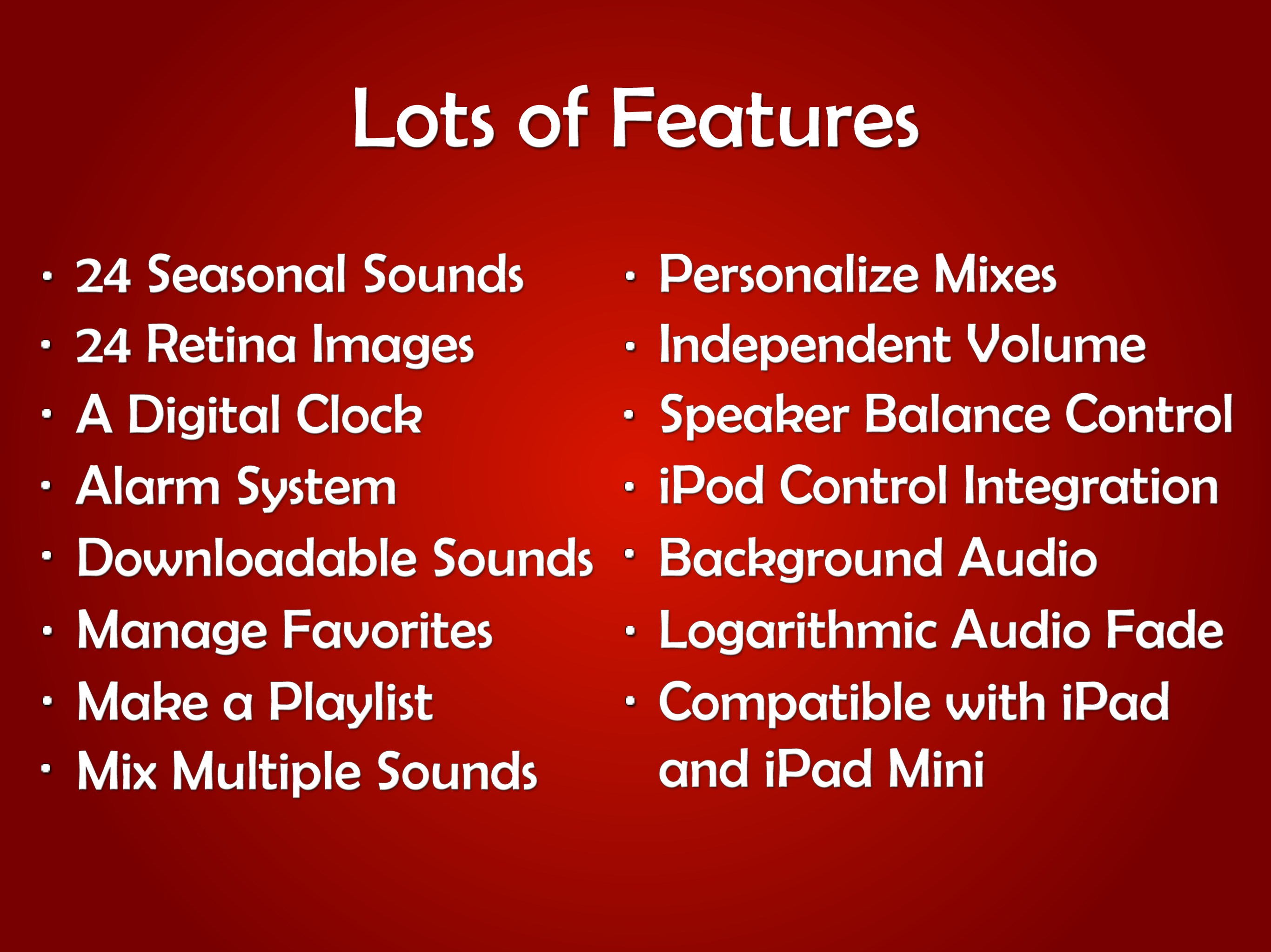 White Noise Seasons HD Lite screenshot 5