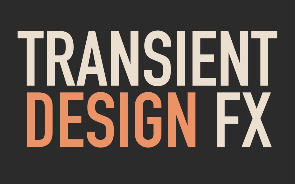 #1. FAC Transient (macOS) 由: Frederic Corvest