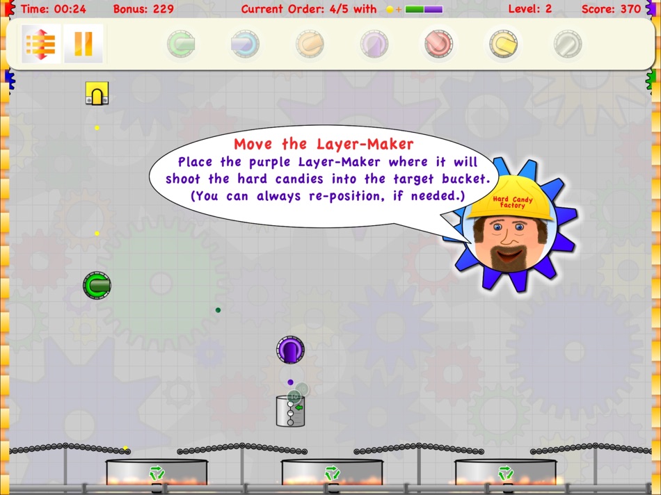 #4. Hard Candy Factory (iOS) 由: AppCone, LLC