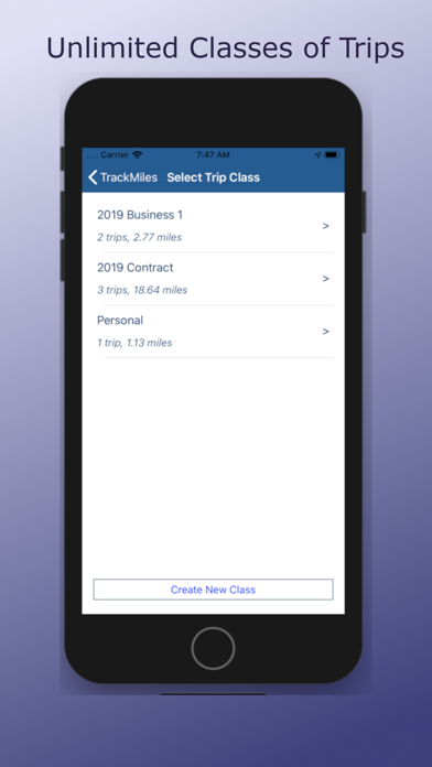 TrackMiles - Mileage tracker Screenshot