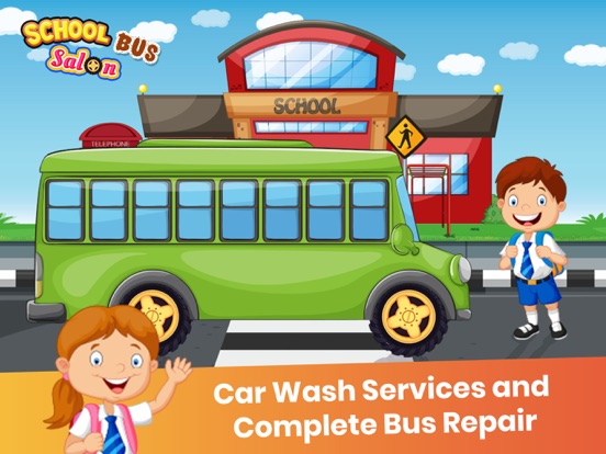 Screenshot #6 pour Little School Bus Wash Salon