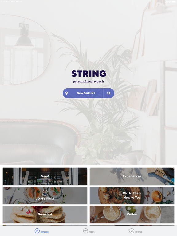 Screenshot #4 pour String - Food/Travel Discovery