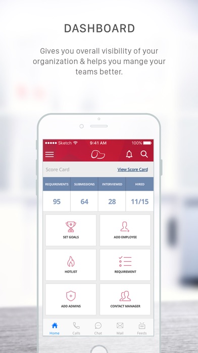 OnBlick Employer Screenshot