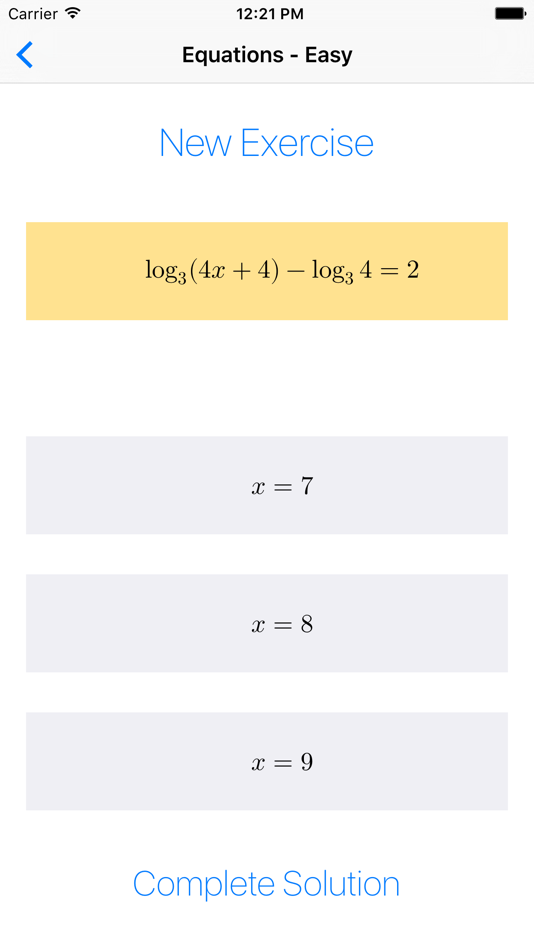 #3. Logarithms (iOS) By: Francesco Grassi