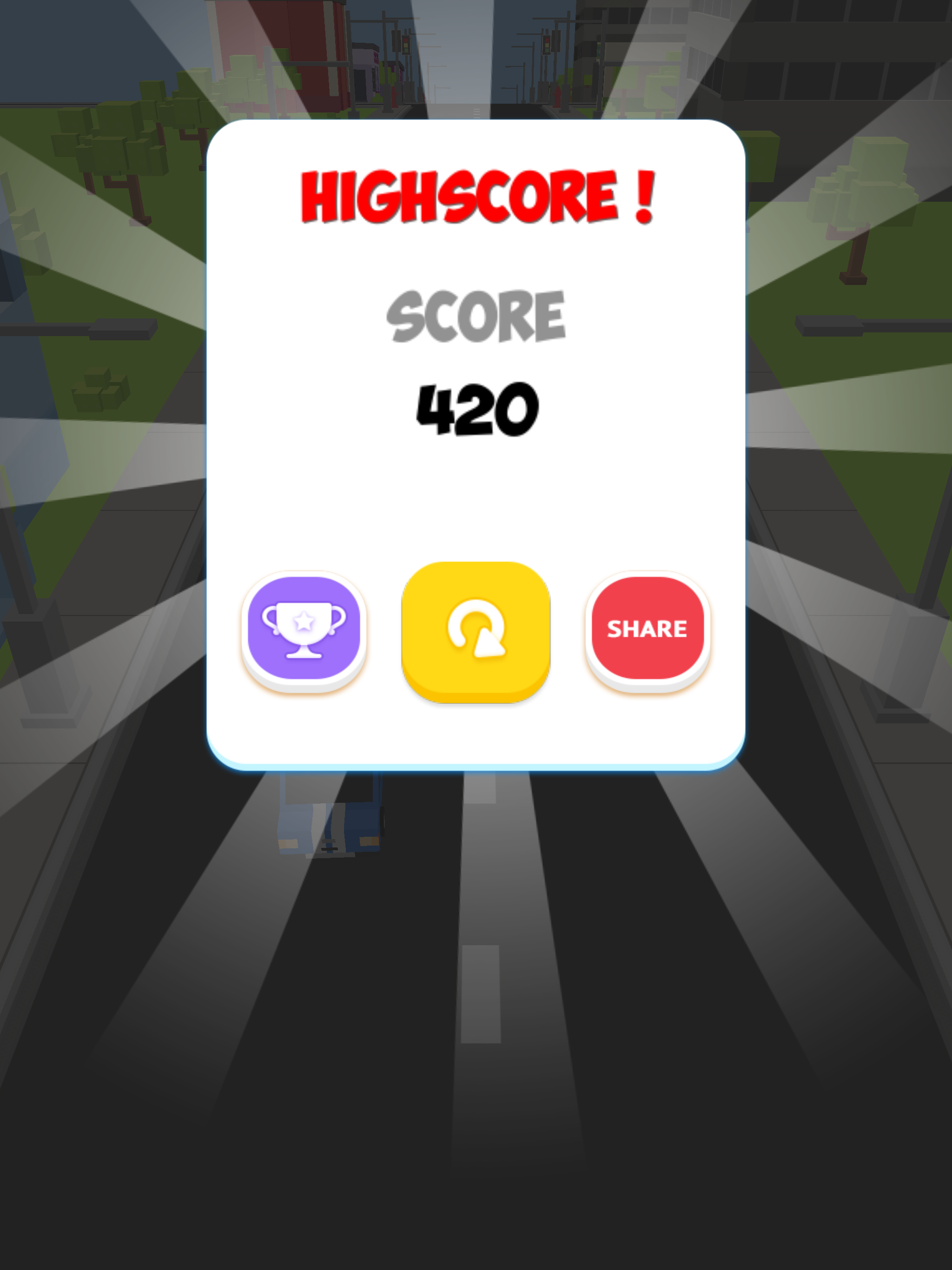 Pixel Racer Cars 3D screenshot 8