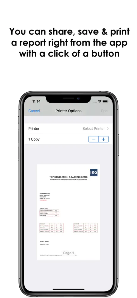 DOT Parking Calculator