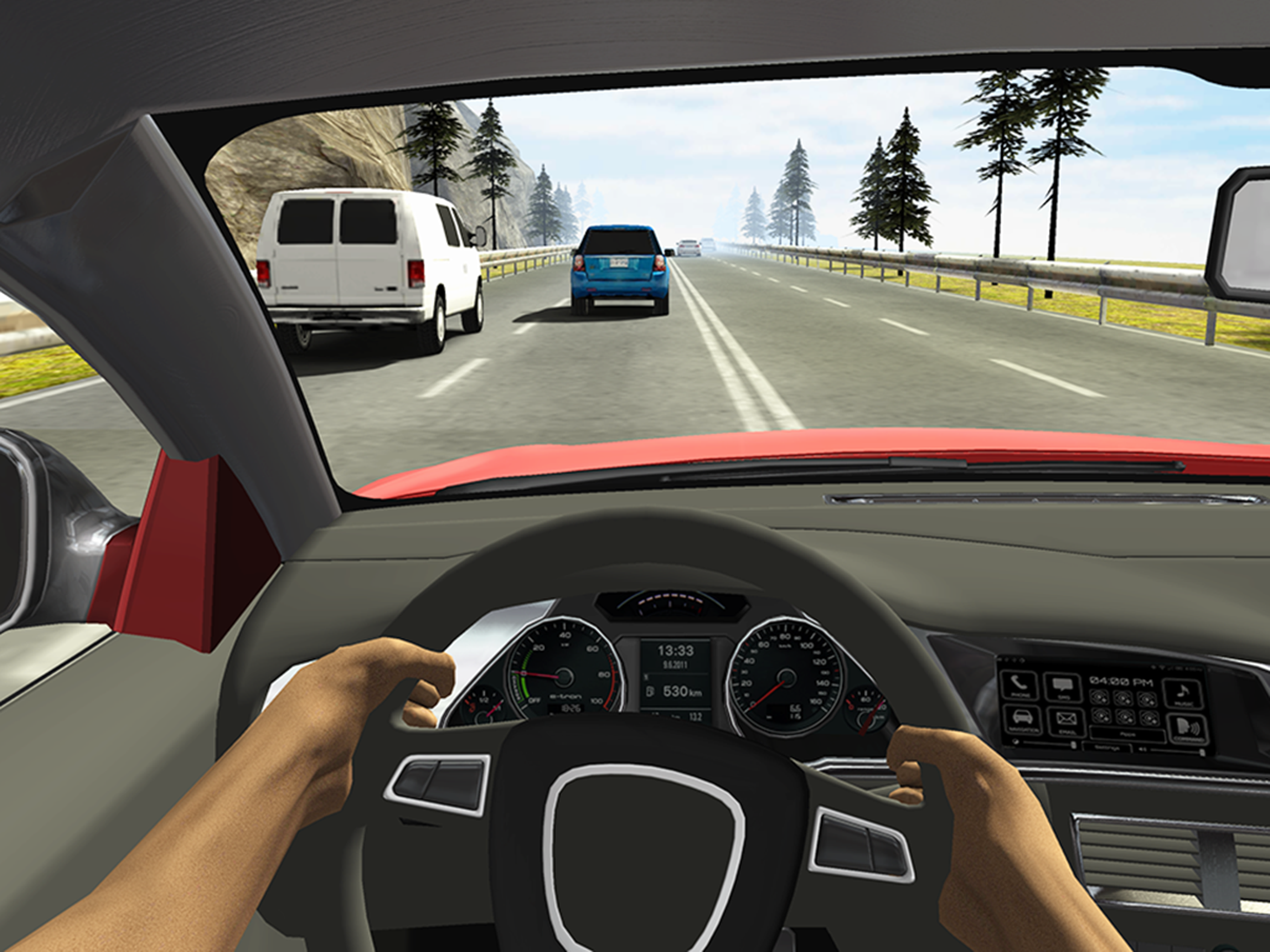 Racing in Car screenshot 6