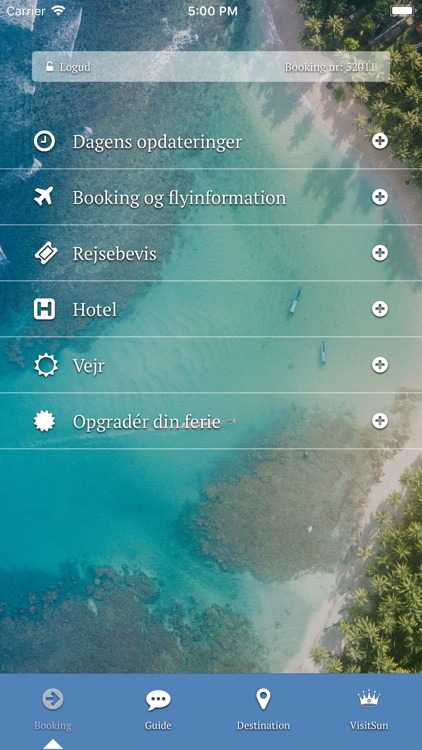SunCharter Guest App