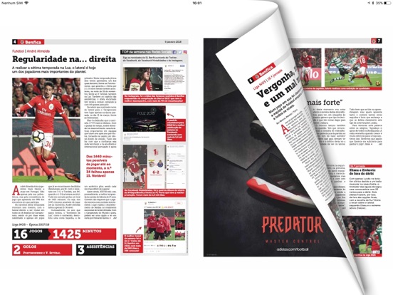 O BENFICA (Publicação Oficial) iPad app afbeelding 4