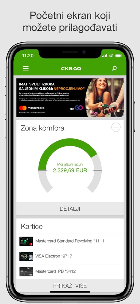 CKB GO Montenegro - Finance App | MWM