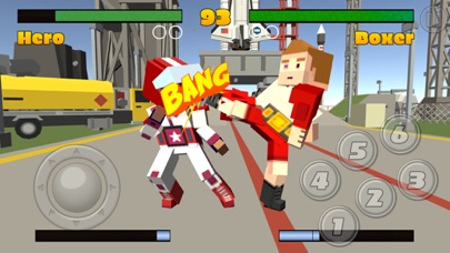 Screenshot #1 pour Pixel Fighting 3D