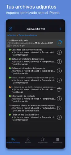 Snímek obrazovky 3 Merlin Project: Gantt + Kanban iphone