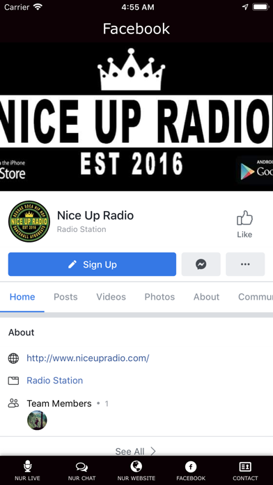 Screenshot #2 pour Nice Up Radio