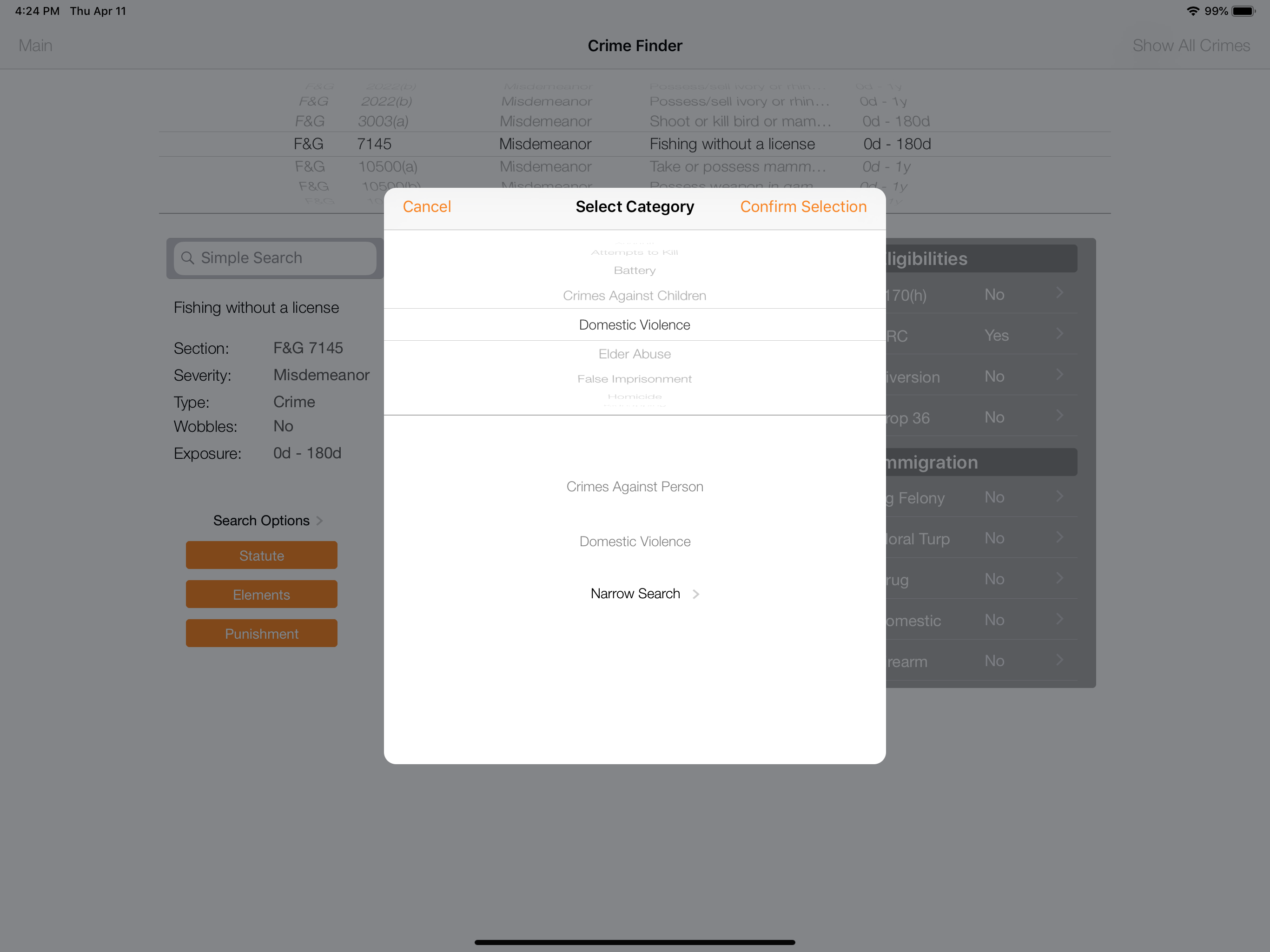 California Crime Finder - Pad screenshot 5