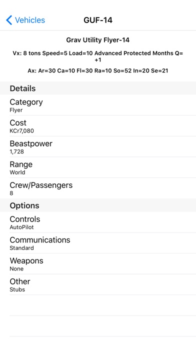 Screenshot of VehicleMaker
