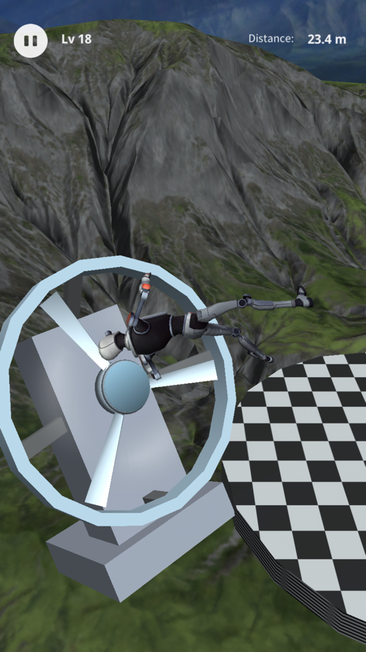 #6. Fling a Robot (iOS) 由: Wasabi Applications