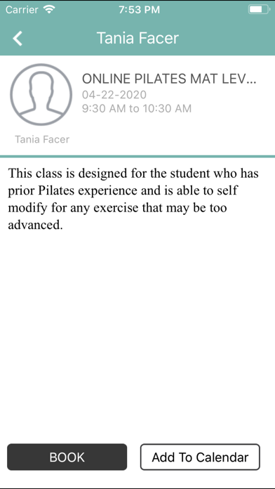 Screenshot #2 pour Revive Pilates
