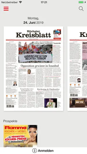 FNP ePaper screenshot 1