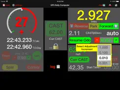 GPS Rally Computer iPad image 3