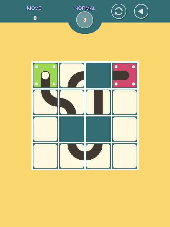 Unroll Ball Puzzle iPad screenshot