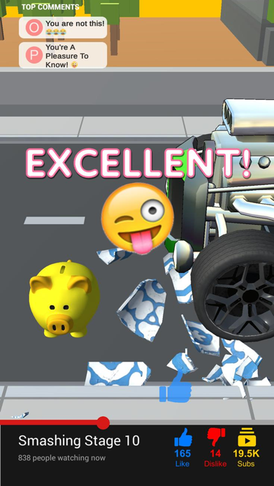 Wheel Smash 3D!のおすすめ画像2