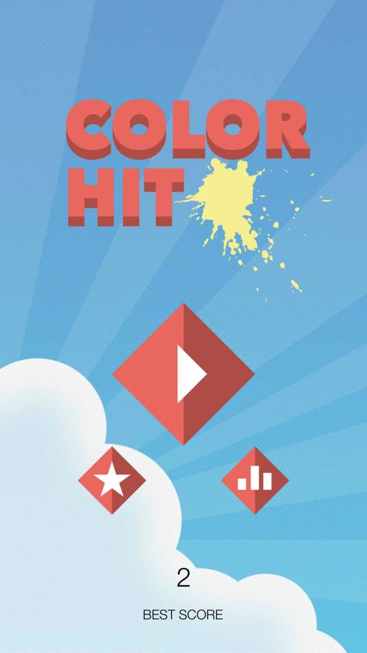 #1. Color Hit: destroy the blocks (iOS) By: Gaetano La Delfa