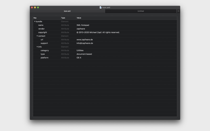 Screenshot #2 pour XML Notepad