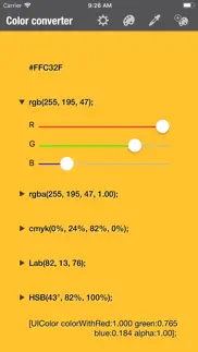 Конвертер цветов - rgb айфон картинки 1