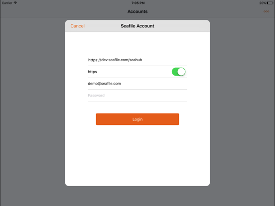 Screenshot #4 pour Seafile Pro