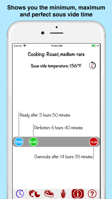 Sous Vide Temperature & Timer Screenshot 1