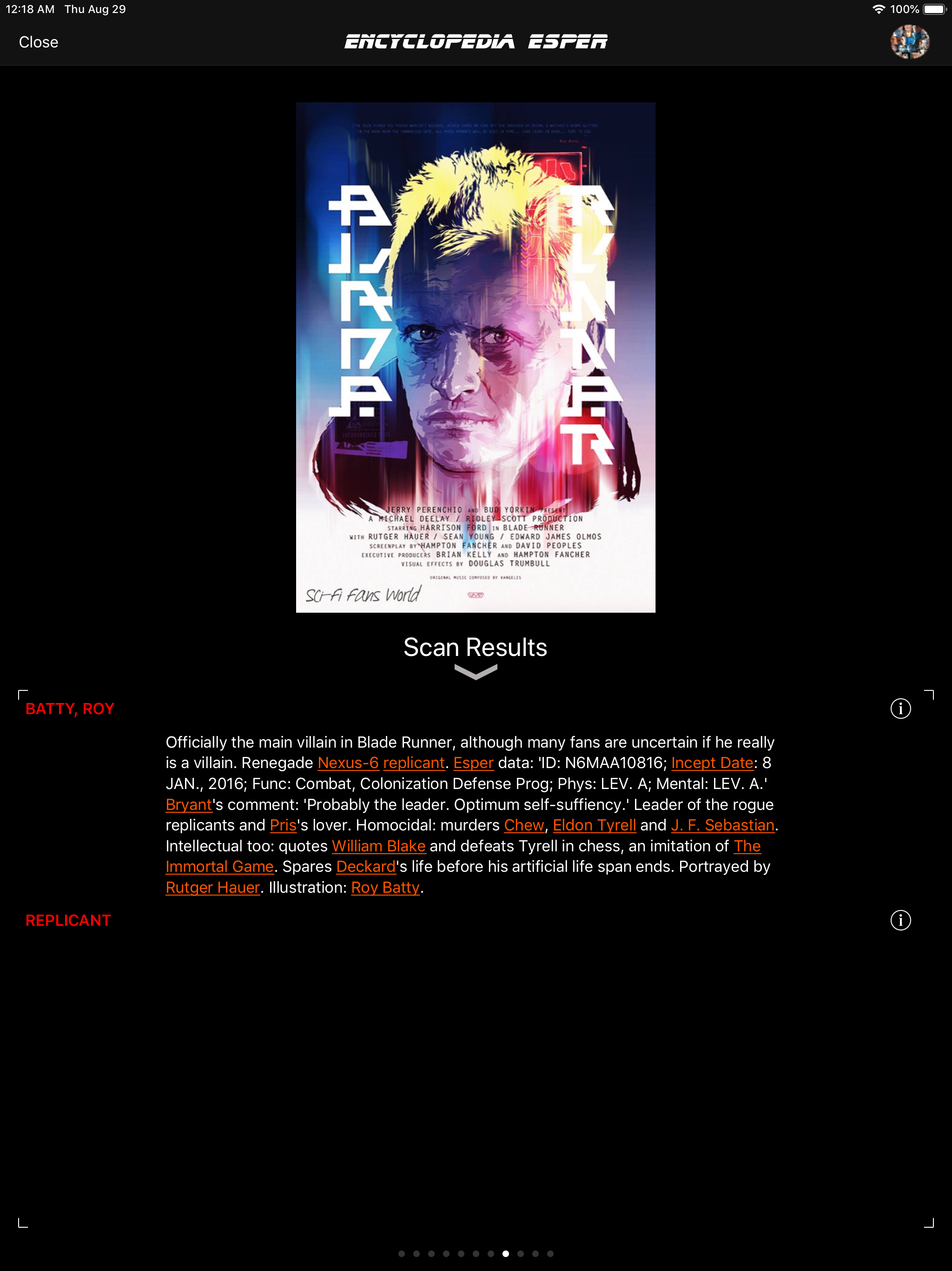 Fan Guide to Blade Runner screenshot 17