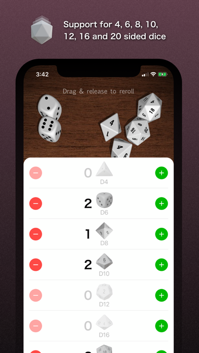 Screenshot #3 pour Tabletop Dice Roller
