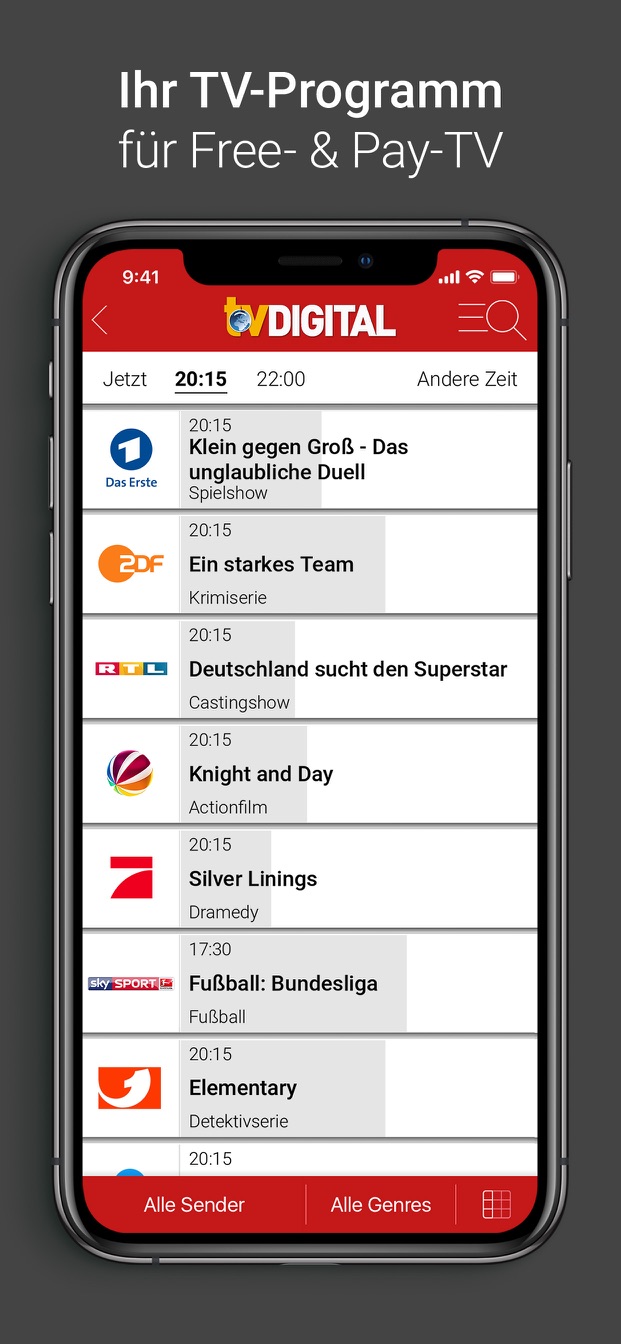 Fernsehprogramm Morgen 20.15