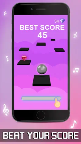 Game screenshot Piano Endless Jump apk