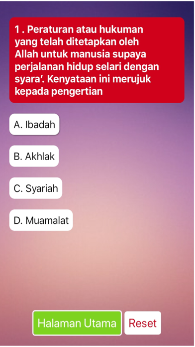 TBE Takaful Exam - BM screenshot 3