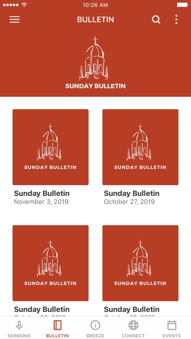 First Pres Church of Tacoma Screenshot