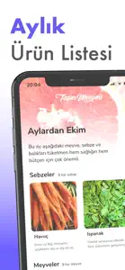 Mevsiminde Sağlıklı Beslen screenshot #1 for iPhone