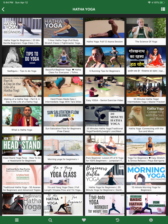 Screenshot #5 pour Yoga Meditation Fitness Video