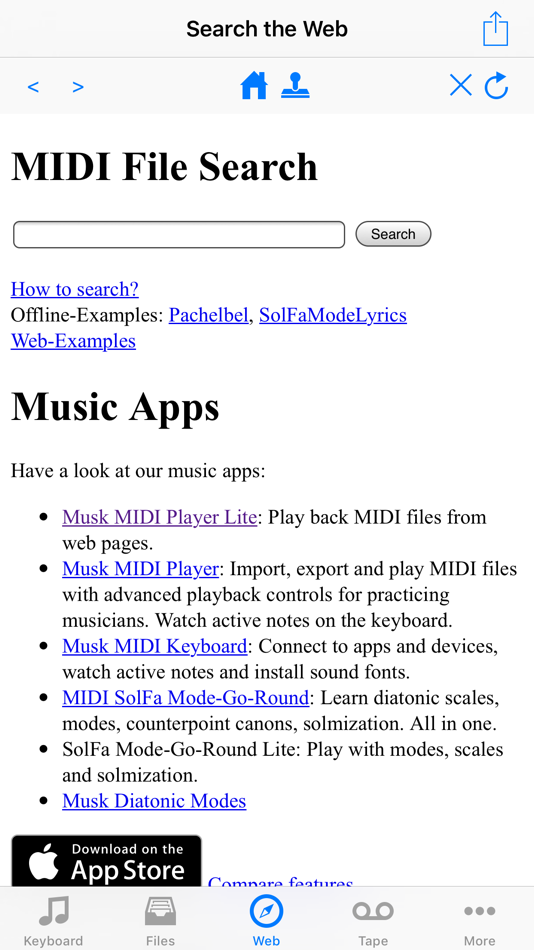 #6. Musk MIDI Player (iOS) 由: Dr. Garbers Softwareentwicklung