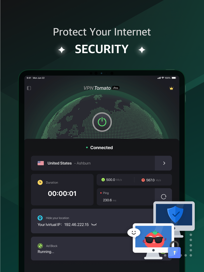VPN Tomato Pro - Fast and Secure