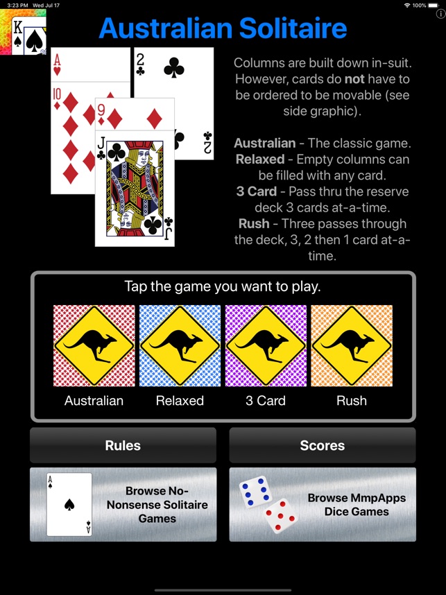 Algerian Patience Solitaire⋆ on the App Store