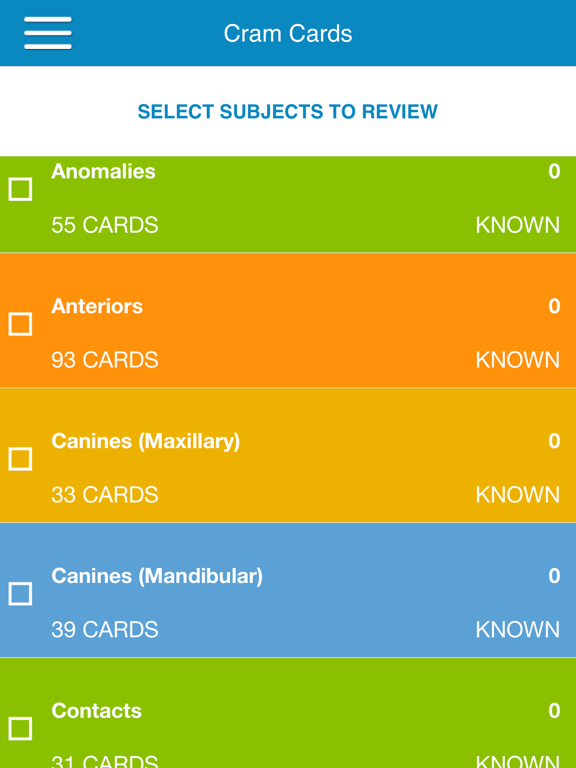 Dental Anatomy Cram Cardsのおすすめ画像5