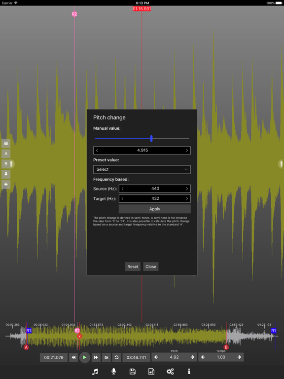 Screenshot #4 pour Music Speed Changer Lite 2