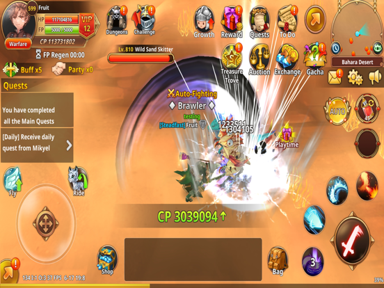 Flyff Legacy - Anime MMORPG iPad app afbeelding 8