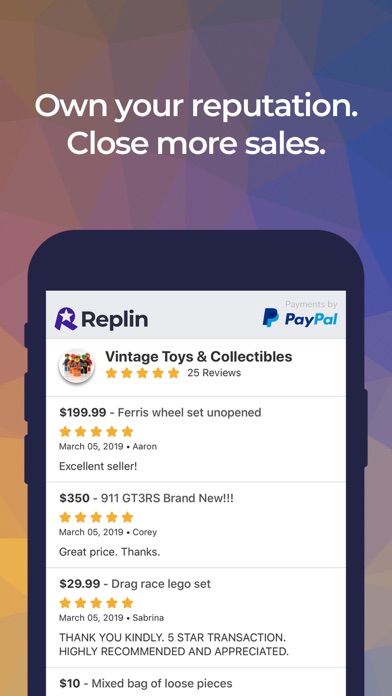 Replin: Social Selling Profile screenshot 3