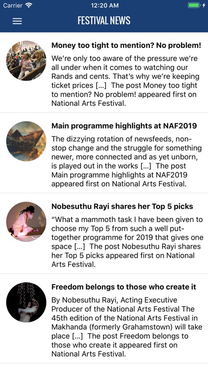 Standard Bank VIP NAF 2019 screenshot-4