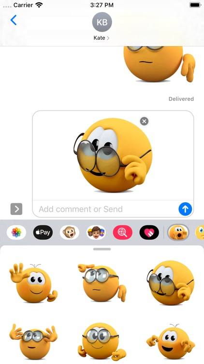 Emojis 3D Stickers
