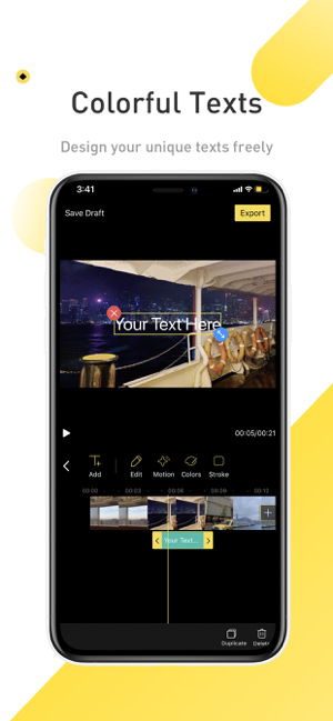 ‎BeeCut-Video Editor Screenshot